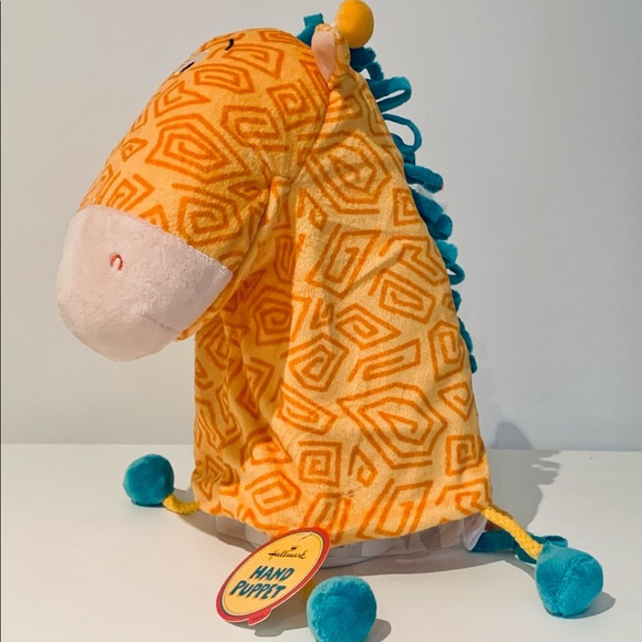 Hallmark Plush Hand Puppet Doll Toy GIRAFFE NWT - Picture 2 of 11